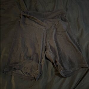Offline by Aerie Black Biker Shorts | Large | Real Me Fabric